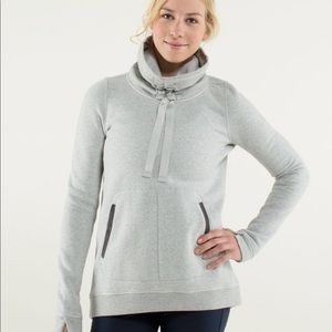 Grey LuluLemon Cowl Neck Sweatshirt